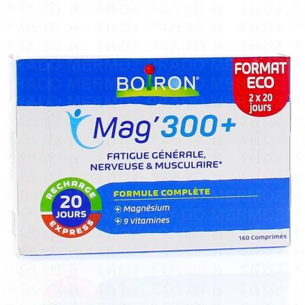 BOIRON Mag'300+ (bo&icirc;te de 160 comprim&eacute;s)