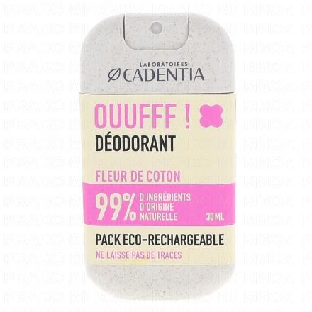 CADENTIA Déodorant Spray Fleur de Coton Ouufff (30 ml)