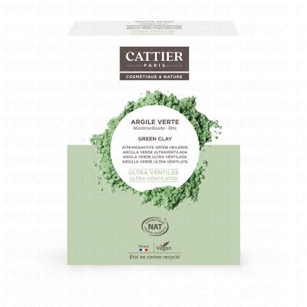 CATTIER Argile verte ultra-ventil&eacute;e (250g)