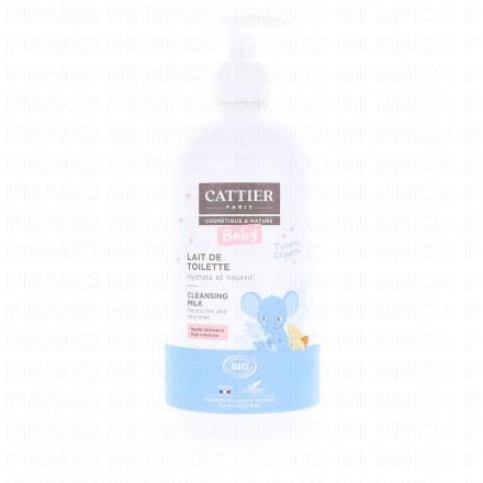 CATTIER B&eacute;b&eacute; lait de toilette bio