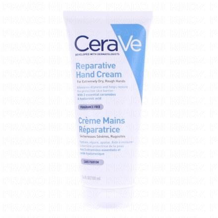 CERAVE Crème mains réparatrice sécheresses sévères, rugosités (100ml)