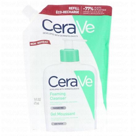CERAVE Gel moussant peaux normales &agrave; grasses (eco recharge 473ml)