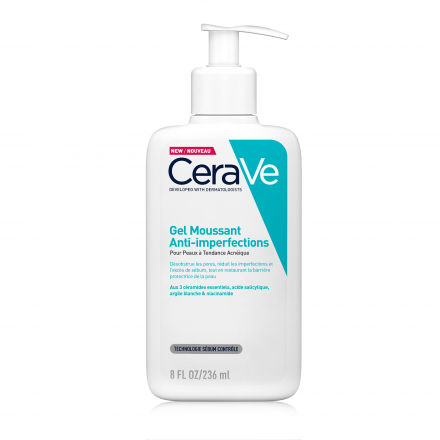 CERAVE Gel mousse anti-imperfection 236ml