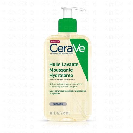 CERAVE Huile lavante moussante hydratante (flacon 236ml)