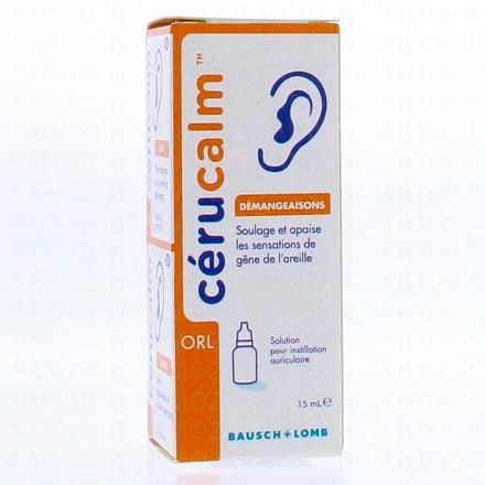 CERUCALM Audition - Solution pour instillation auriculaire 15ml BAUSCH & LOMB