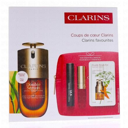 CLARINS Double sérum - Coffret Soin anti-âge visage