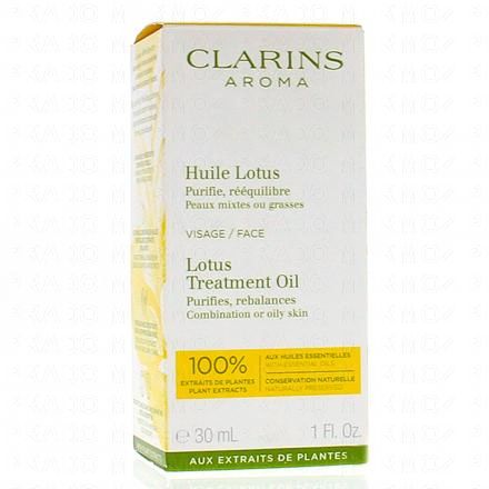 CLARINS Aroma - Huile Lotus peaux mixtes ou grasses 30ml