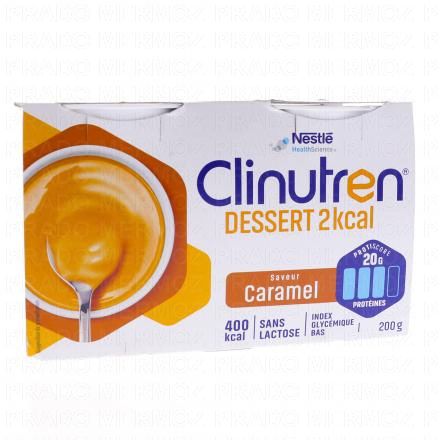 CLINUTREN Dessert 2kcal saveur Caramel 4x200g
