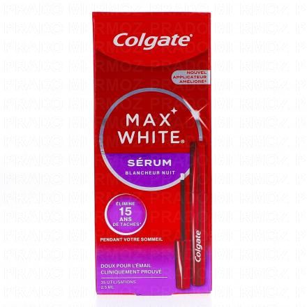 COLGATE Max White - Sérum Blancheur Nuit 2,5ml