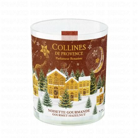 COLLINES DE PROVENCE Bougie Parfum&eacute;e Noisette Gourmande (75g)