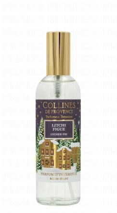 COLLINES DE PROVENCE Parfum d'Int&eacute;rieur Litchi Figue 100ml