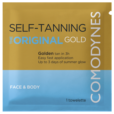 COMODYNES Self Tanning - Lingettes autobronzantes original Gold x 8