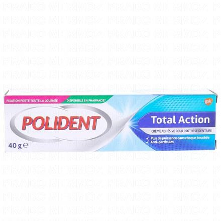 POLIDENT Total Action Crème fixative pour appareil dentaire tube 40 g