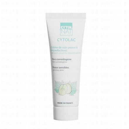 CYTOLNAT Cytolac - Cr&egrave;me de soin peaux &agrave; imperfections 50ml