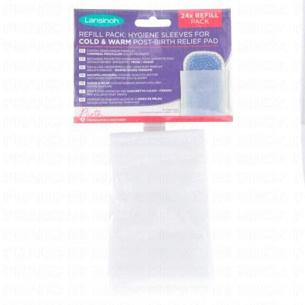 LANSINOH Serviette - post accouchement apaisante Froid / Chaud (recharge)
