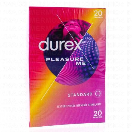 DUREX Pr&eacute;servatifs - Pleasure Ultra - Pr&eacute;servatifs ultra Perl&eacute;e (20 preservatifs)