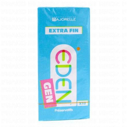 EDEN Pr&eacute;servatifs - extra fin (bo&icirc;te de 12)