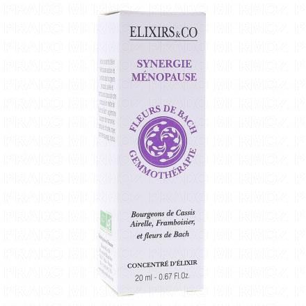 ELIXIRS & CO Fleur de Bach Synergie Ménopause bio 20ml