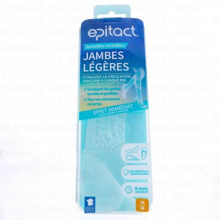EPITACT Semelles invisibles Jambes l&eacute;g&egrave;res (36-38)