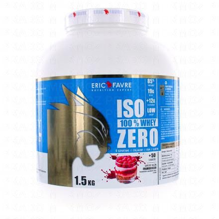 ERIC FAVRE Iso 100% Whey zero saveur framboisier (1.5kg)