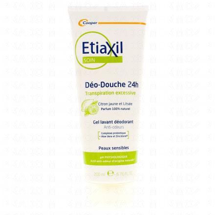 ETIAXIL Soin Déo-douche 24h pour transpiration excessive tube 200ml