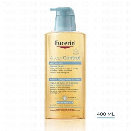 EUCERIN AtopiControl - Huile de Bain et Douche flacon 400ml