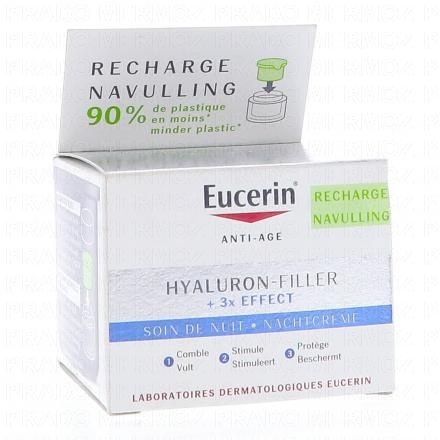 EUCERIN Hyaluron-Filler +3x Effect - Soin de nuit (recharge 50ml)