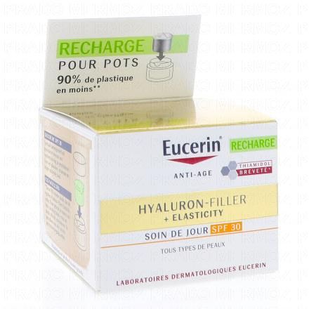 EUCERIN Hyaluron-Filler + Elasticity - Soin de jour SPF30 (eco-recharge 50ml)