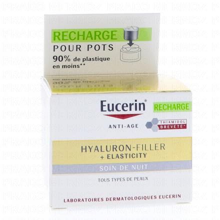 EUCERIN Hyaluron-Filler +Elasticity - Soin de nuit (eco-recharge 50ml)