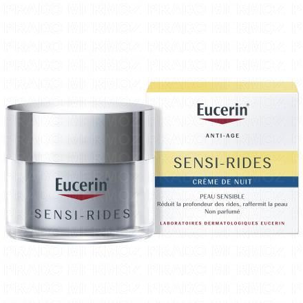 EUCERIN Sensi-rides - Cr&egrave;me de nuit anti-rides pot 50ml