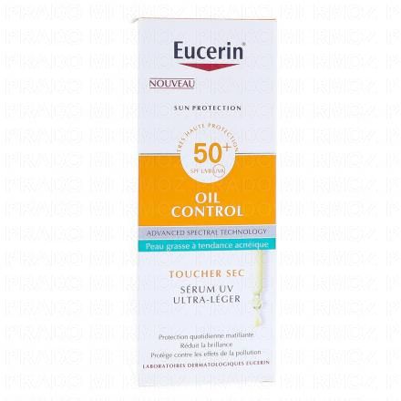 EUCERIN Sun Oil control - S&eacute;rum Solaire SPF50+ 30ml