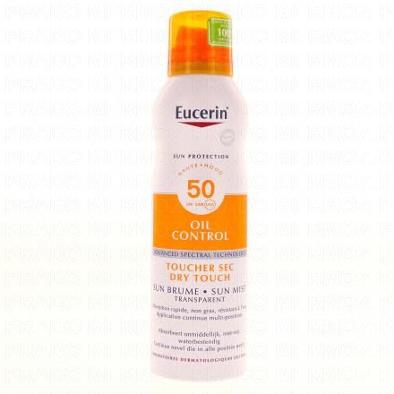 EUCERIN Sun Protection - Brume transparente toucher sec SPF50 spray 200ml