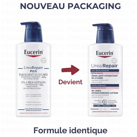 EUCERIN UreaRepair - Emollient Hydratant 5% d'ur&eacute;e (flacon pompe 400ml)