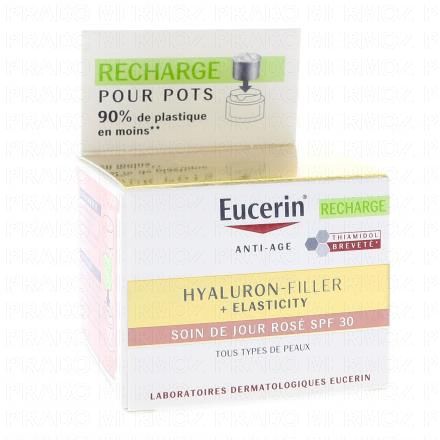 EUCRIN Hyaluron-Filler + Elasticity - Soin de Jour Rose SPF30 (eco-recharge 50ml)
