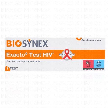 EXACTO Test HIV autotest de d&eacute;pistage Boite 1 test