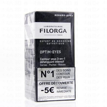 FILORGA Optim-Eyes contour des yeux 3en1 Offre sp&eacute;ciale -5&euro; 15ml