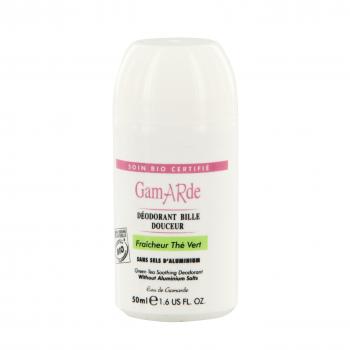 GAMARDE D&eacute;odorant douceur fra&icirc;cheur th&eacute; vert roll-on 50ml