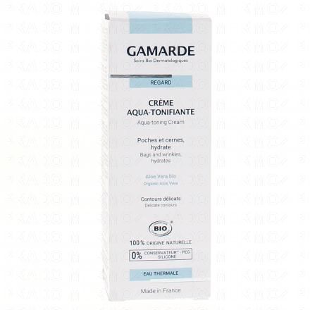 GAMARDE Regard Crème aqua-tonifiante bio tube 20g
