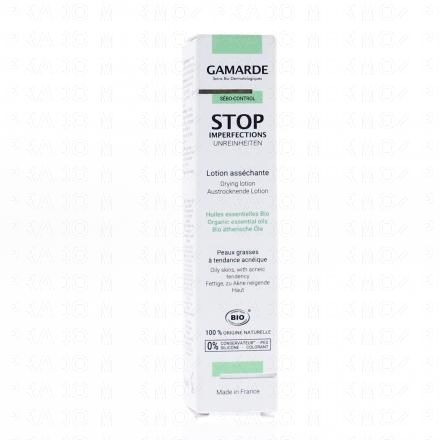 GAMARDE S&eacute;bo-control stop imperfection lotion ass&eacute;chante bio 10ml