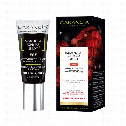 GARANCIA Immortal Express Shot EGF s&eacute;rum activateur cellulaire tube 15 ml