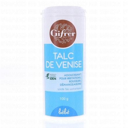 GIFRER Bébé - Talc de venise (poudreuse de 100g)
