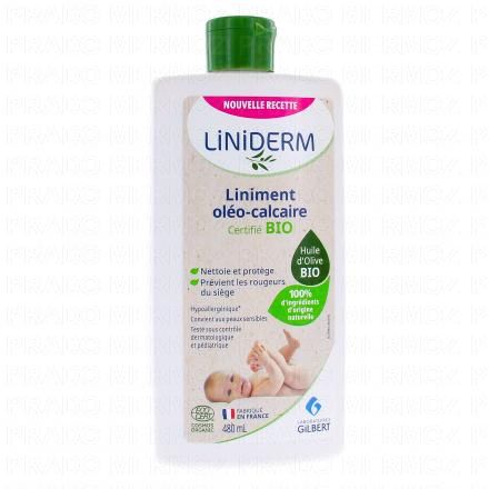 GILBERT Liniderm Liniment Oléo-Calcaire Bio (480ml)