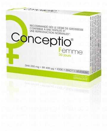 CONCEPTIO Femme boîte 30 gélules et 30 capsules GRANIONS