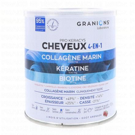 GRANIONS Pro Keracys cheveux 4en1 pot 300g