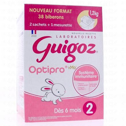 GUIGOZ Optipro Lait de suite 2ème âge (1.2 kg)