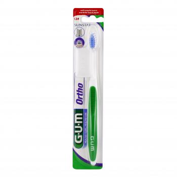 GUM n°124 Brosse à dents ortho souple