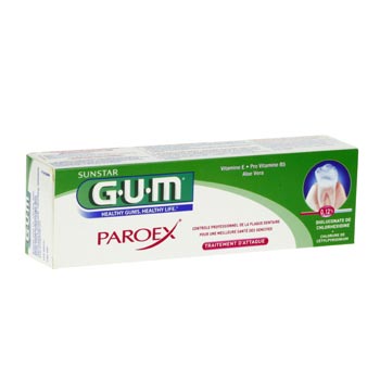 GUM PAROEX gel dentifrice (tube 75ml)