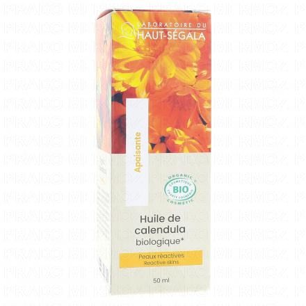 HAUT-SEGALA Huile de Calendula BIO flacon 50 ml