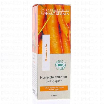 HAUT-SEGALA Huile v&eacute;g&eacute;tale de Carotte bio 50ml