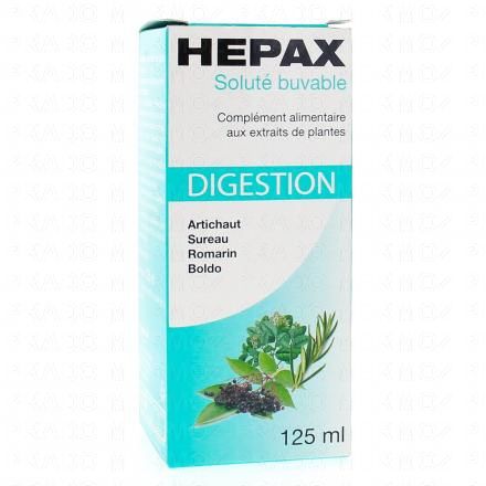 HEPAX solut&eacute; buvable Flacon 125ml